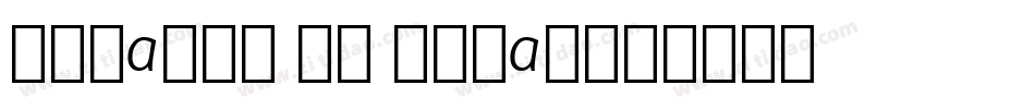 Chianti BT Roman字体转换